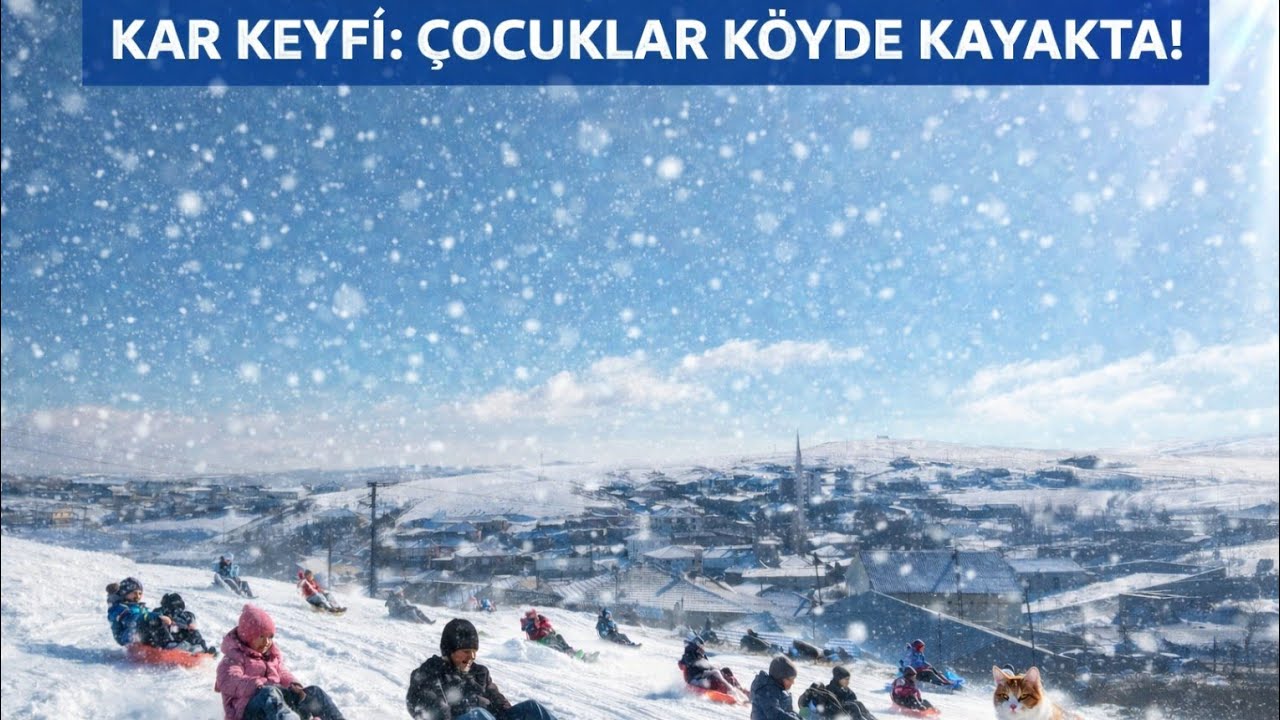 Soğuk Bastı, Köye Gittik | Soba Yaktık, Koyunları Yemledik