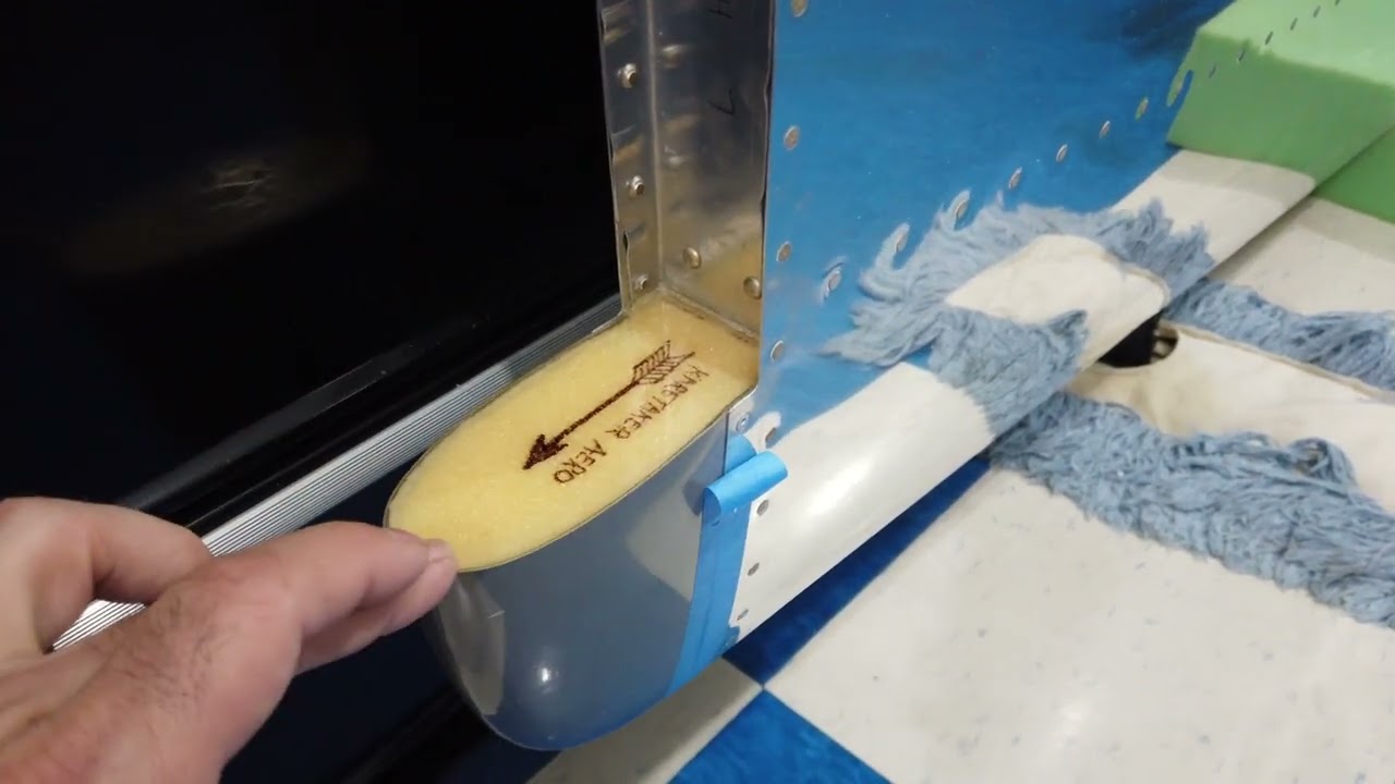 Vans RV 7 HINT Video Fiberglass Tips 9