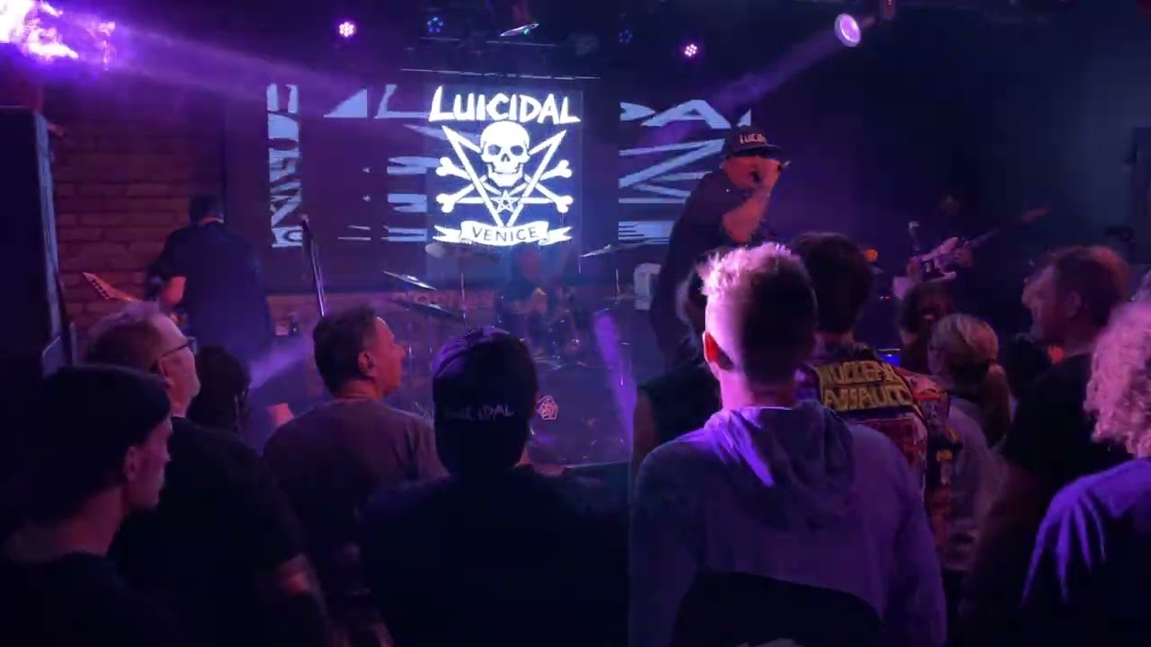 luicidal @ photocity music hall 8/28/25 rochester ny with Dan lilker,the hajj,on the ropes,