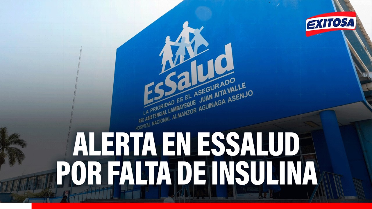 🔴🔵 Alerta en EsSalud por FALTA DE INSULINA: 