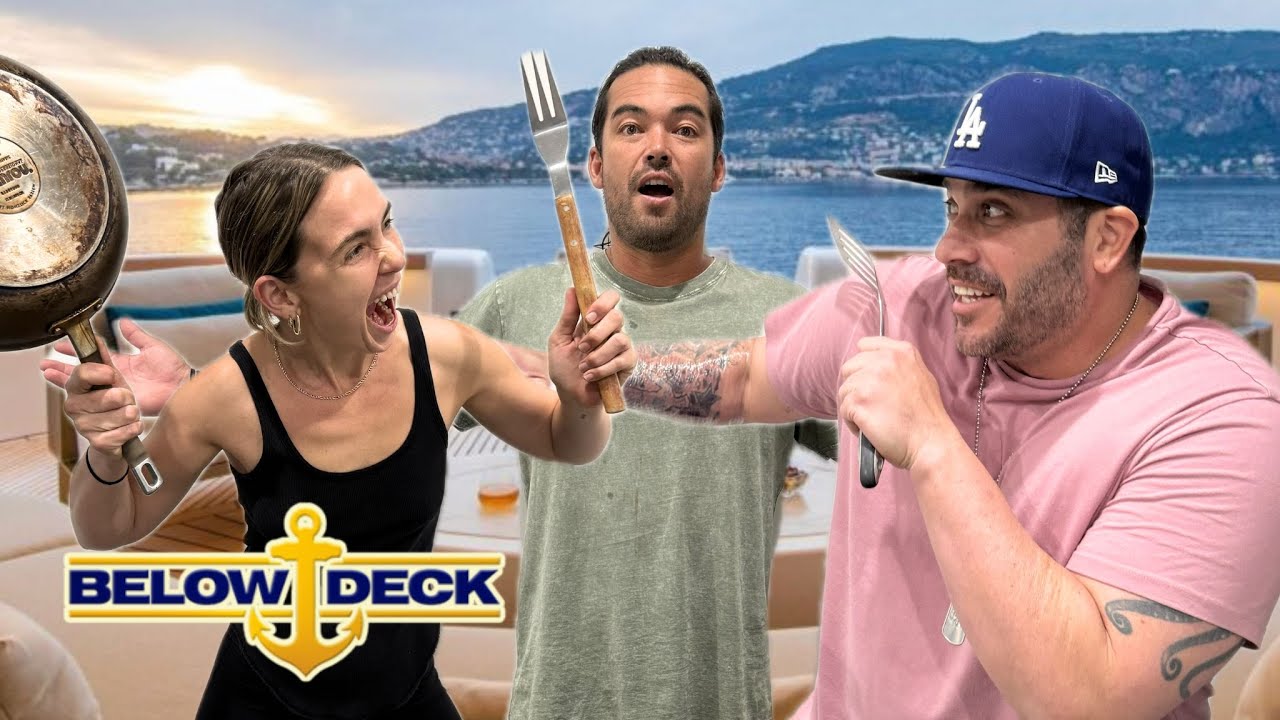 2 BELOW DECK CHEFS GET COMPETITIVE ON A CATAMARAN!! 👀 - (Episode 301)