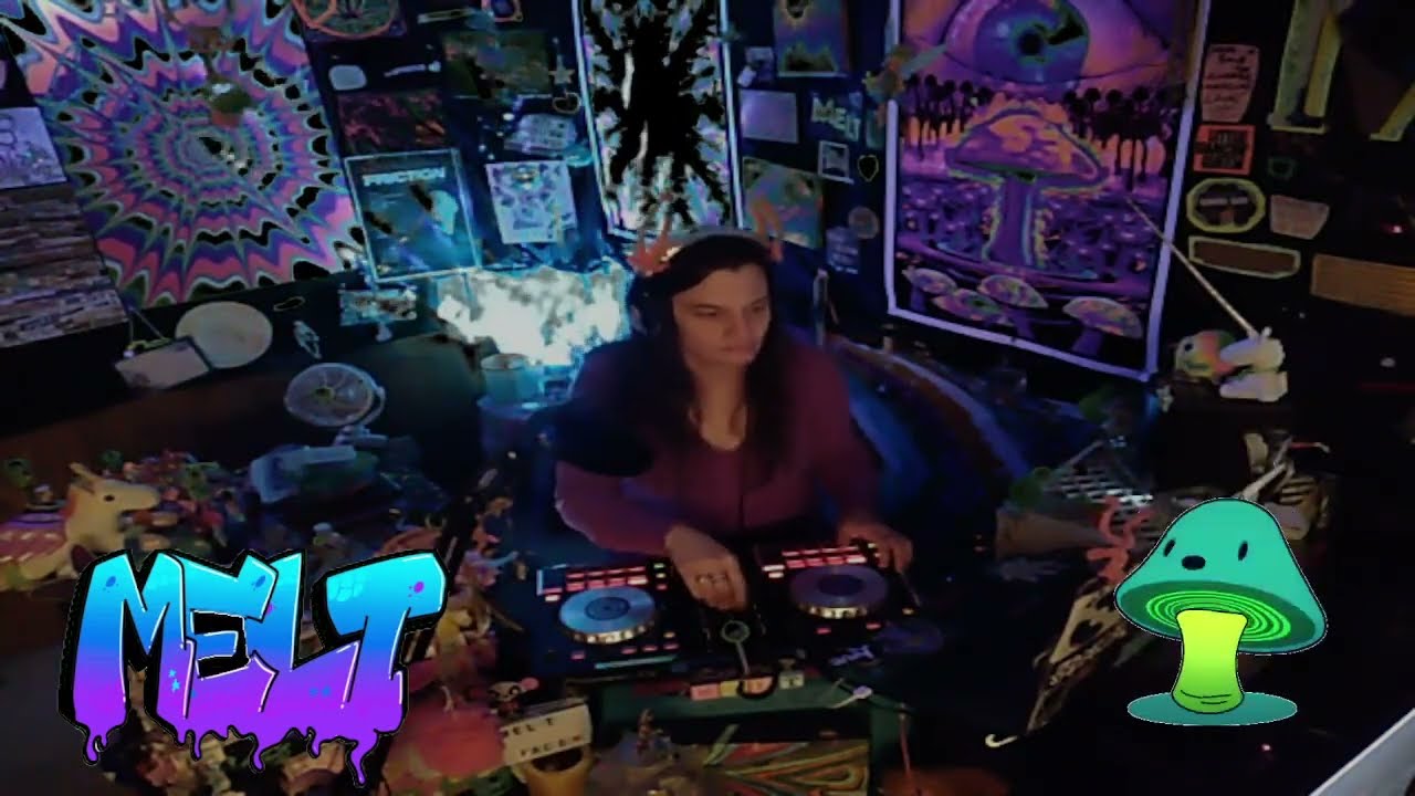 DJ Melt (Missdjmelt4eva) March 19, 2022 #dnb #jungle #dj #femaledj #drumandbass #rave #drumnbass