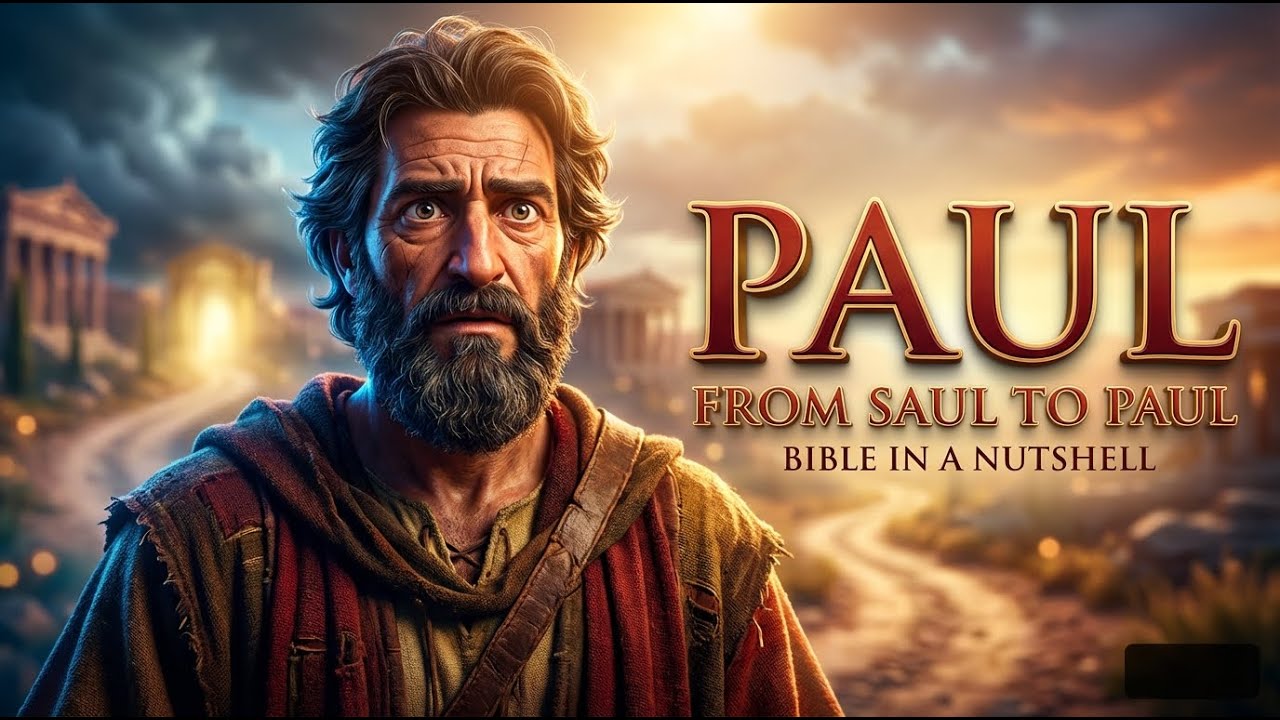 FROM SAUL TO PAUL🐑✨ BIBLE IN A NUTSHELL