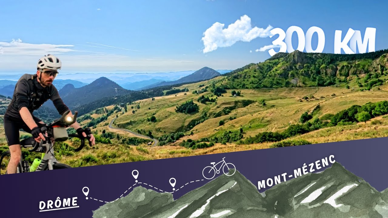 ULTRA - 300 KM à VÉLO entre DRÔME et ARDÈCHE ⚠️ MAGNIFIQUE, c'est mon plus bel ultra 2025 !