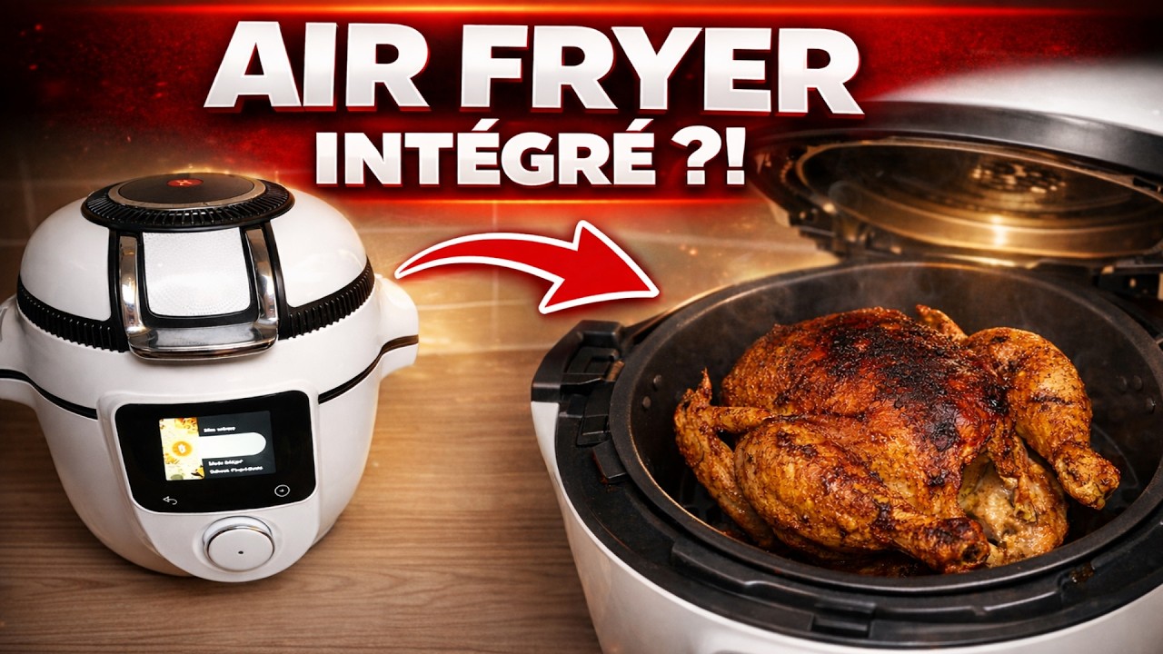 J’ai testé le COOKEO INFINITY avec AIR FRYER intégré !