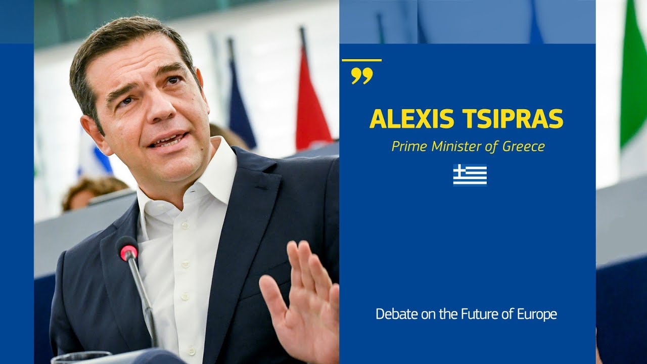 Debating the Future of Europe with Alexis Tsipras