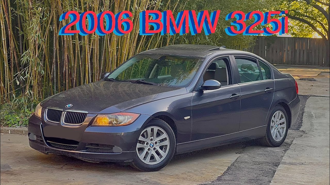 BMW 325i X-Drive Sedan 2006 года: запуск, осмотр и тест-драйв