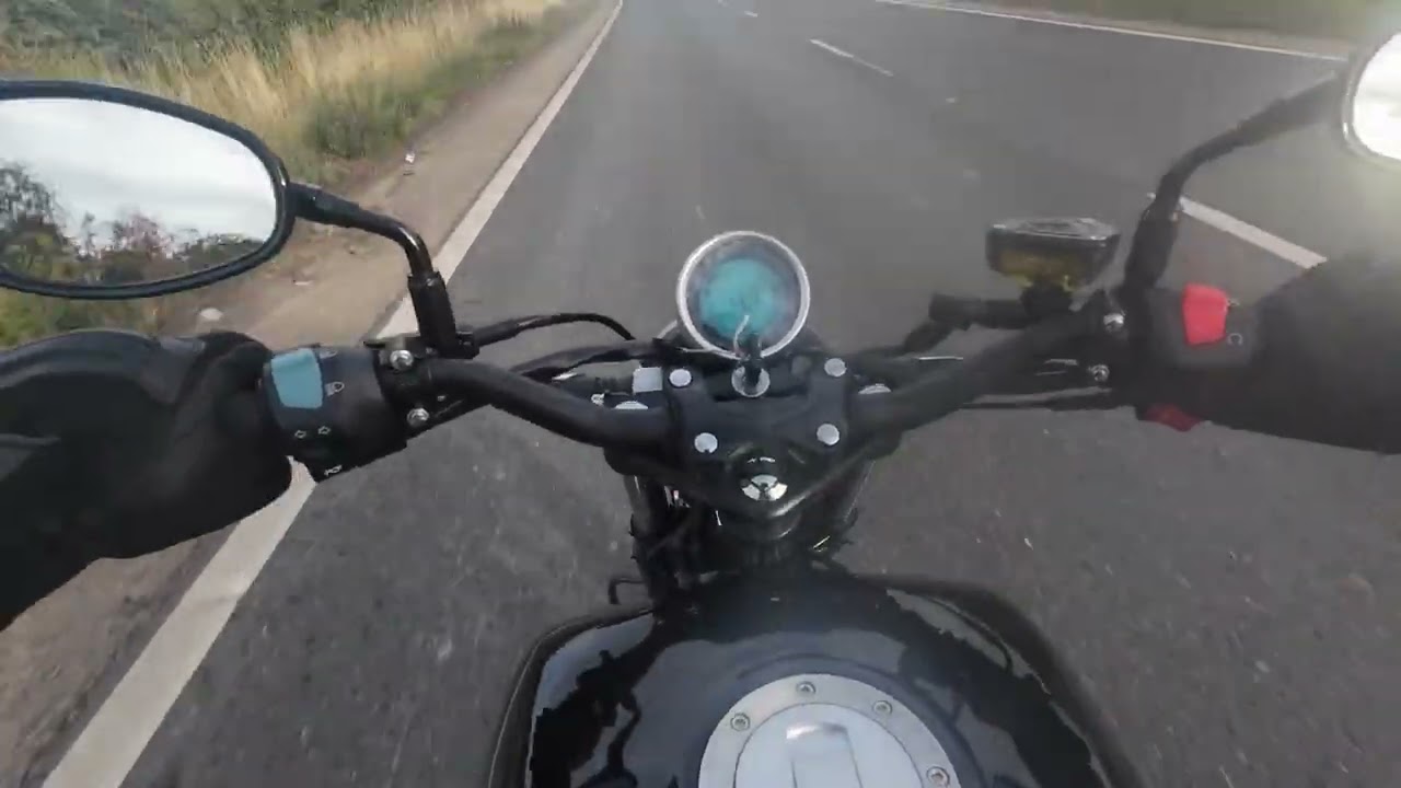 AJS Bilston Black Test Ride