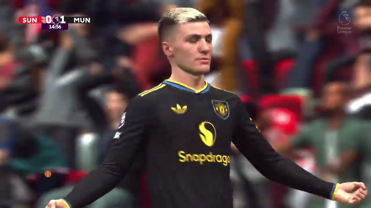 FC26, Manchester United Career Mode,  CHAMPIONS! United  wins the league against Brentford.