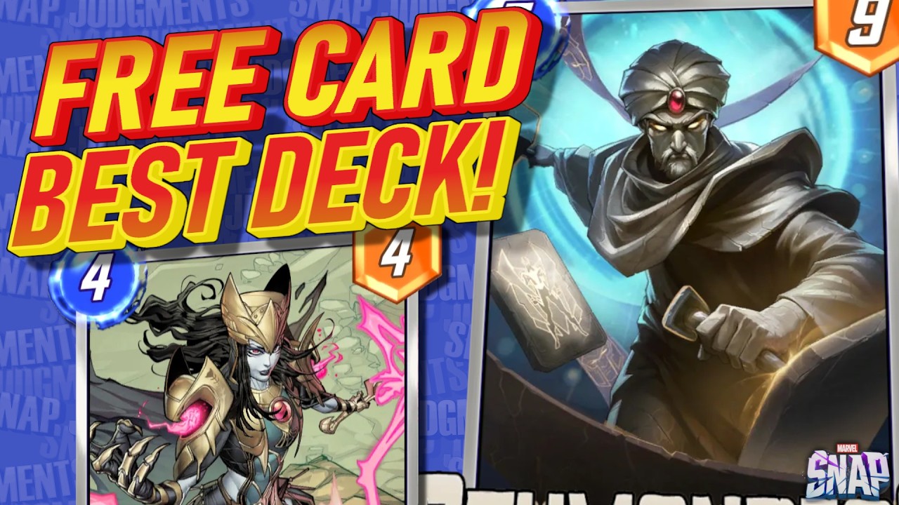 Ozymandias is FREE and this is his BEST Deck! Selene, too!    Marvel Snap