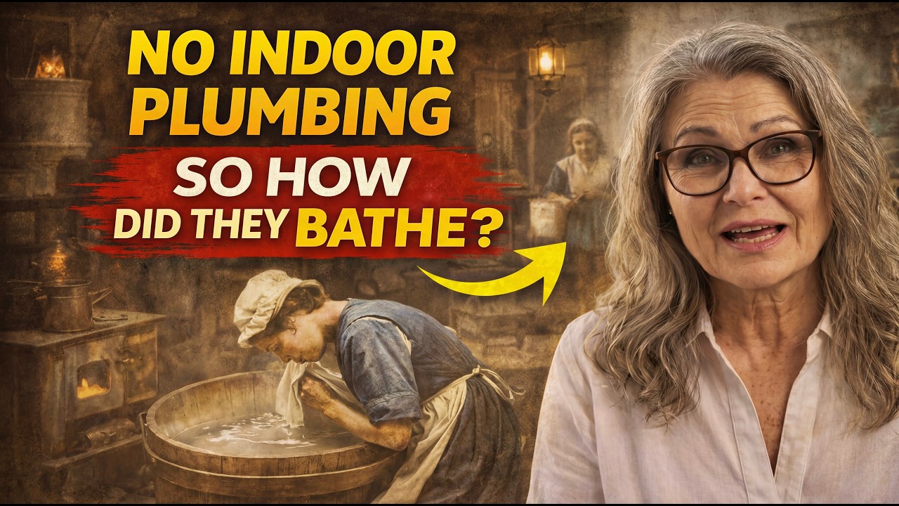 How Americans Bathed Before Indoor Plumbing