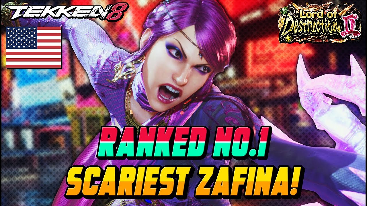 Tekken 8 – Shadow20z Rank No.1 Zafina Gameplay Is Unbeatable!