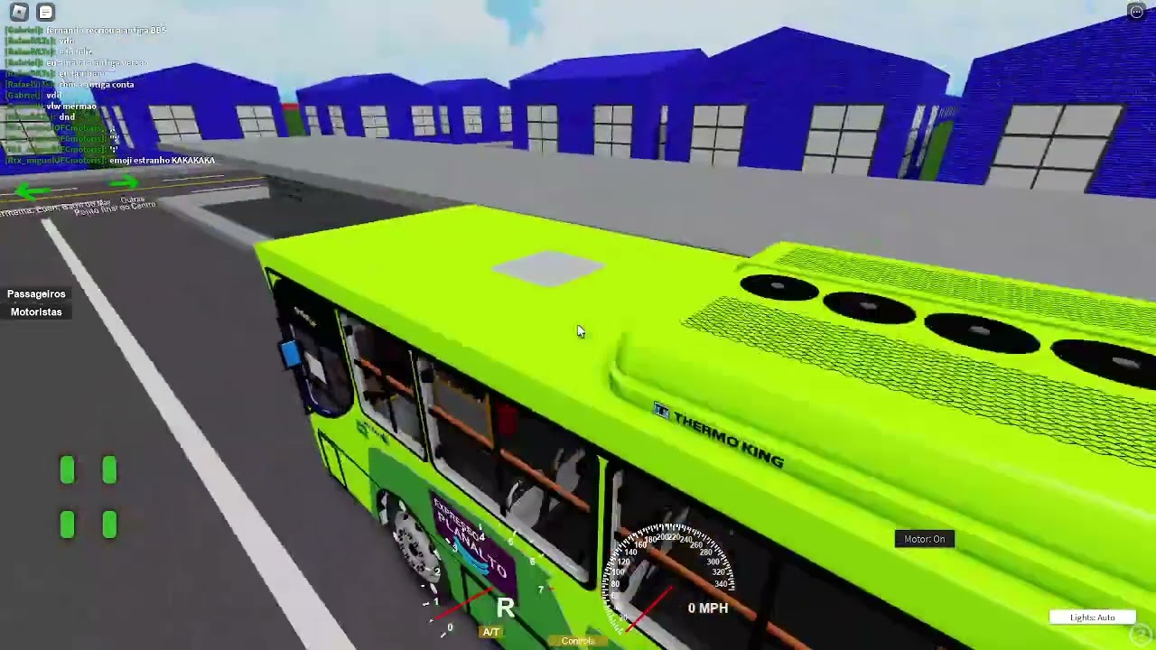 Jogando Brasil Bus Simulator Na Linha Centro