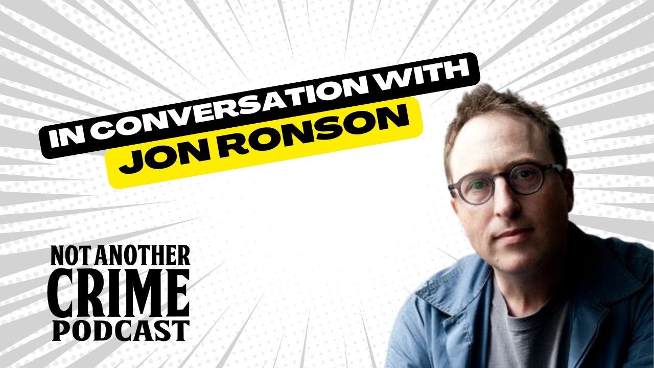 In conversation with Jon Ronson