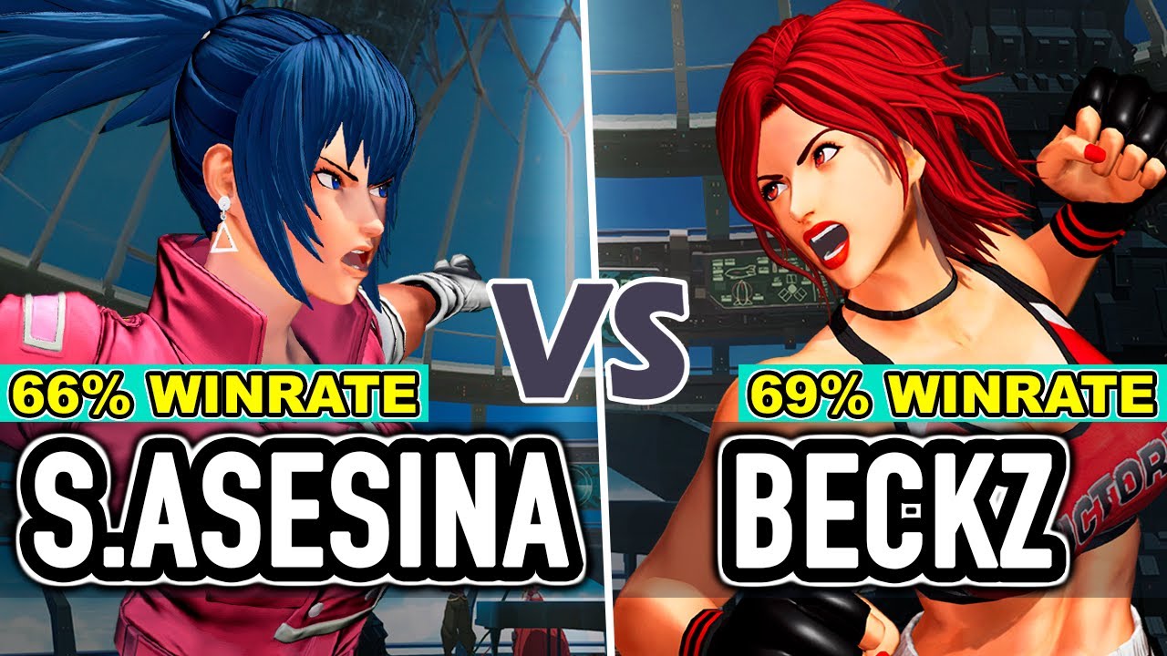KOF XV ▰ Shermie Asesina (Leona/Athena/Shermie) vs Beckz (Vanessa/O.Yashiro/Ryo)