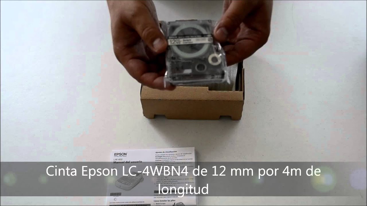Valcom TI Unboxing Rotulador Epson LW400