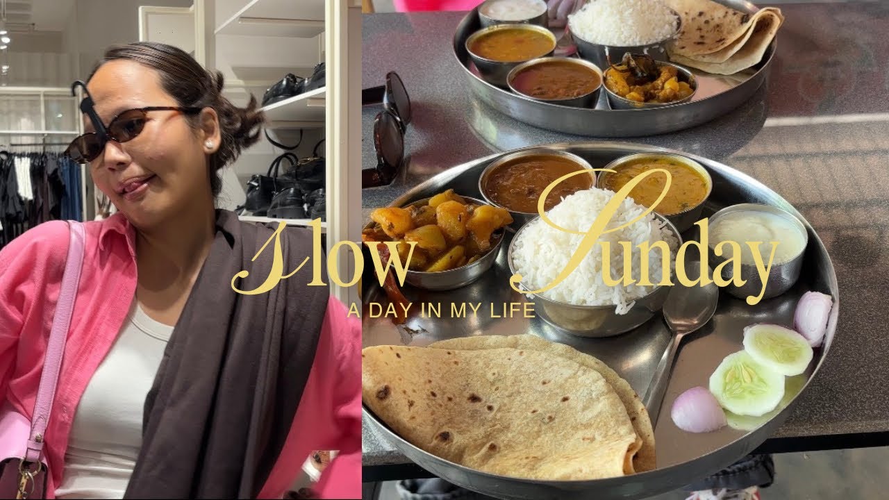 Sunday vlog || movie 🍿 ||shopping|| lunch 🍛|| Tibetan vlogger ||