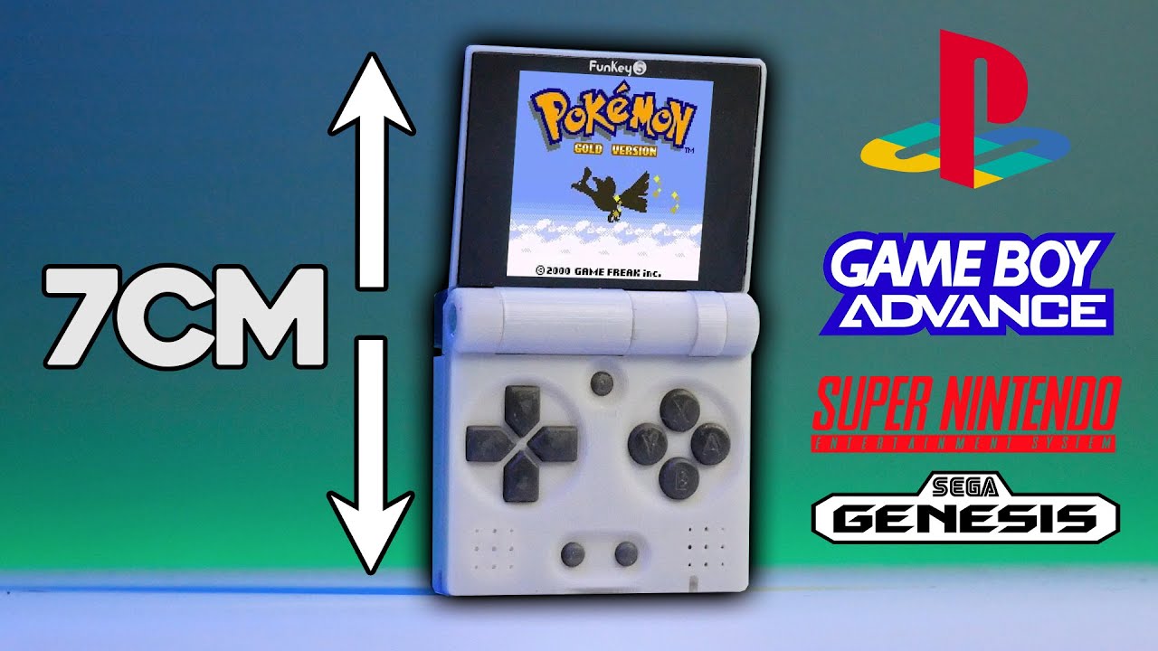 World's Smallest WORKING Gameboy Advance SP