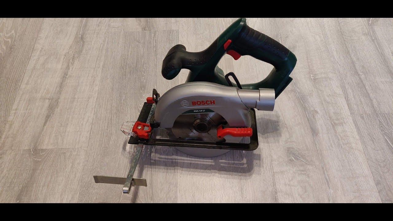 ✨SOLD✨ Bosch Circular Saw PKS 18 LI showing working