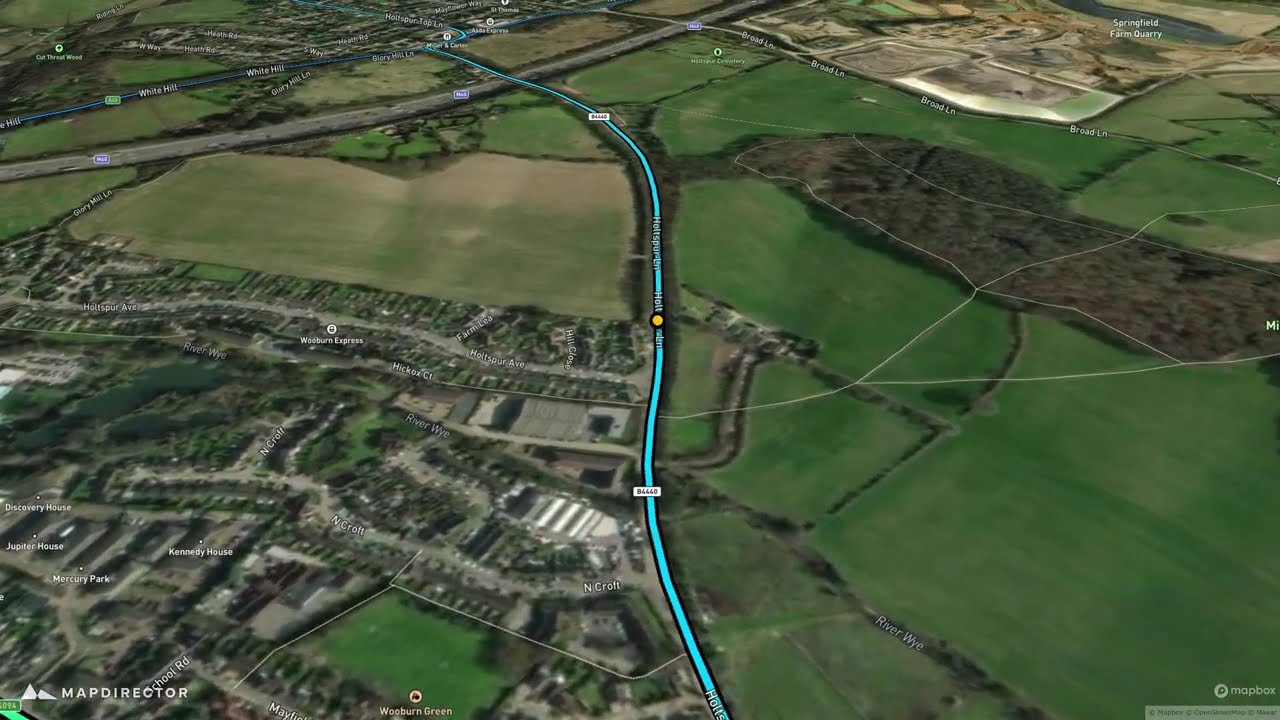 High Wycombe Driving Test Route 8 