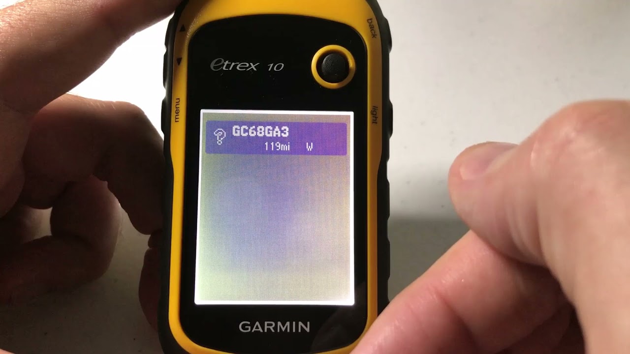 Garmin eTrex 10 — отправляйтесь на геокэшинг