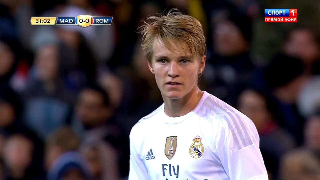 Martin Ødegaard vs AS Roma (Neutral) 15-16 HD 1080i - English Commentary