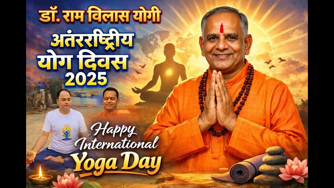 डॉ रामविलास योगीजी की तरफ से अंतर्राष्ट्रीय योग दिवस केउपलक्ष में ब्लॉक जयसिंहपुर में योग हुआ #yoga