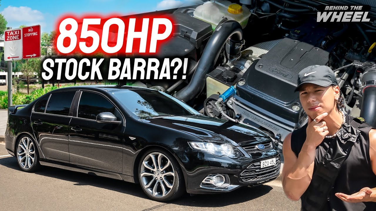 How To Build A Fast STREET RACING SLEEPER For CHEAP: XR6 Turbo Barra - Behind The Wheel