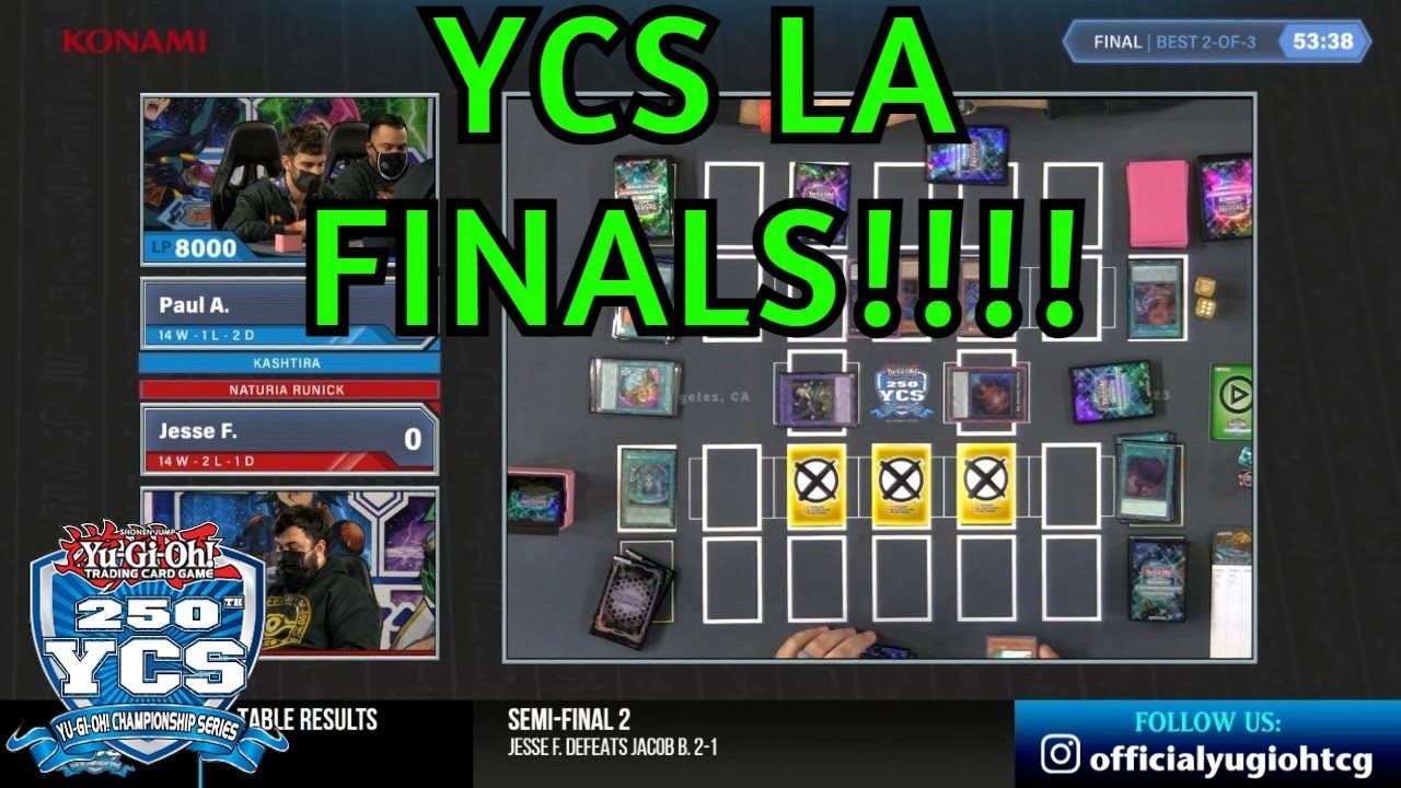 YCS FINALS LA 250th - Naturia Runick Vs Kashtira