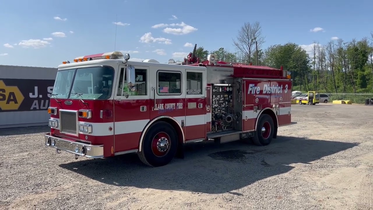 1993 Pierce Fire Engine