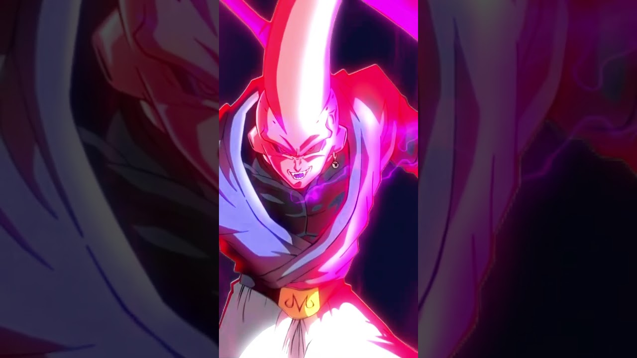 Majin Buu absorbe a Black Goku (What if)