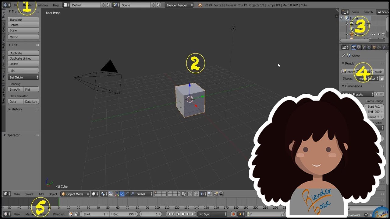Corso base Blender #1- Installazione e Interfaccia (parte 1)