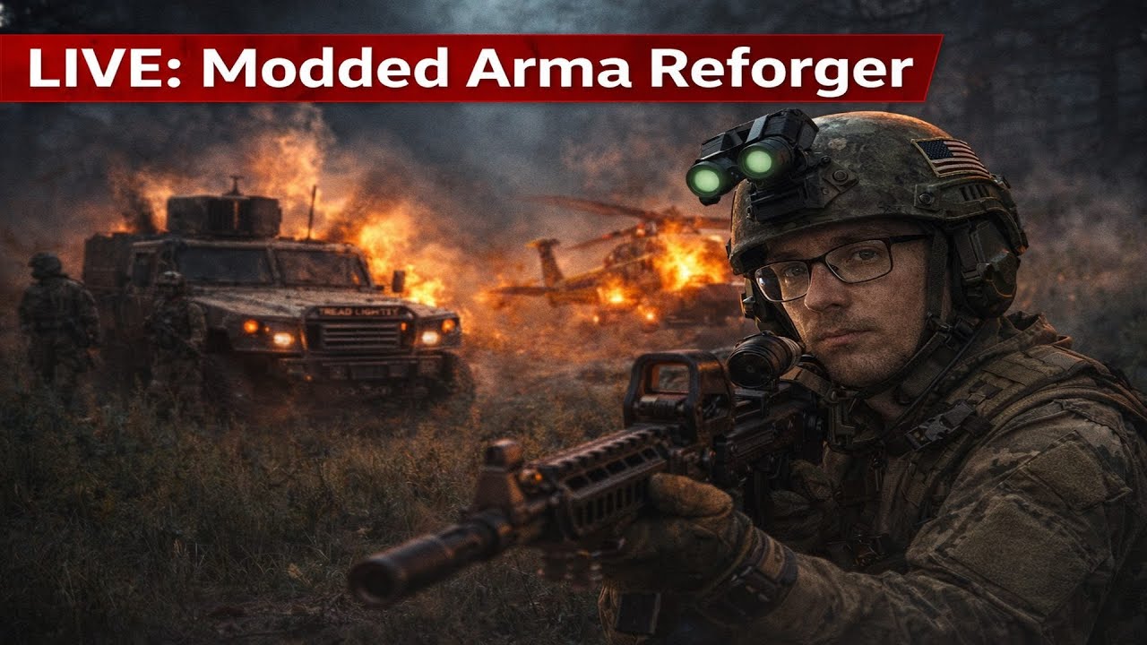 🔴 Arma Reforger PVE 🔥 Modded GM | Kunar Province | w/ Veterans