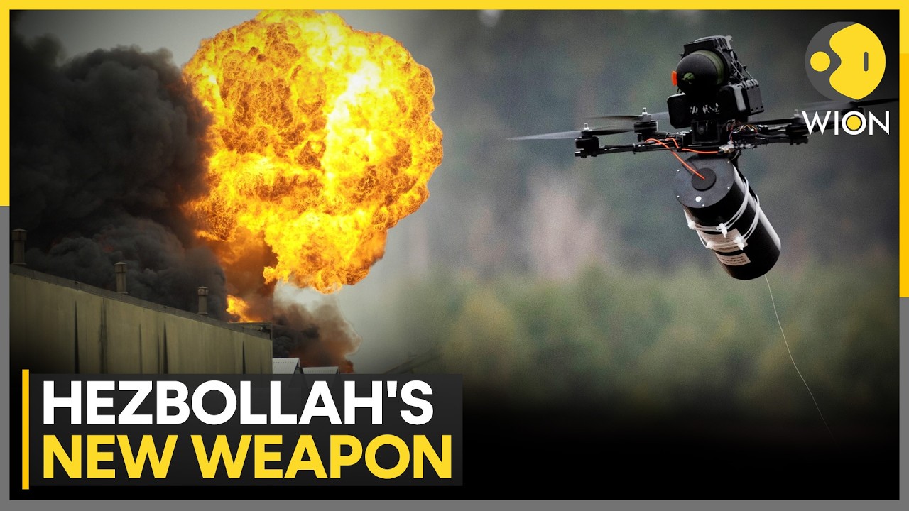 Hezbollah's New Weapon: Fiber Optic Drones Explained | WION World News