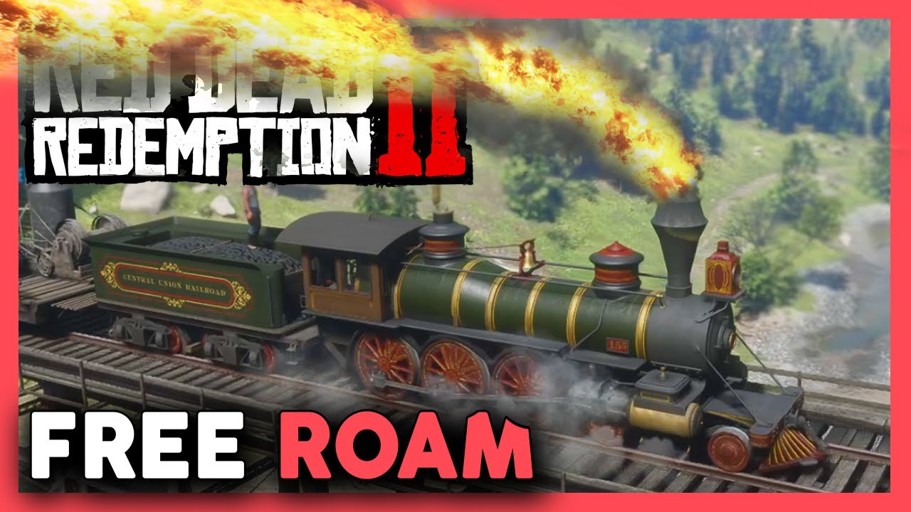 Jongens Stelen een Trein en dat was niet slim - RDR2 Free Roam