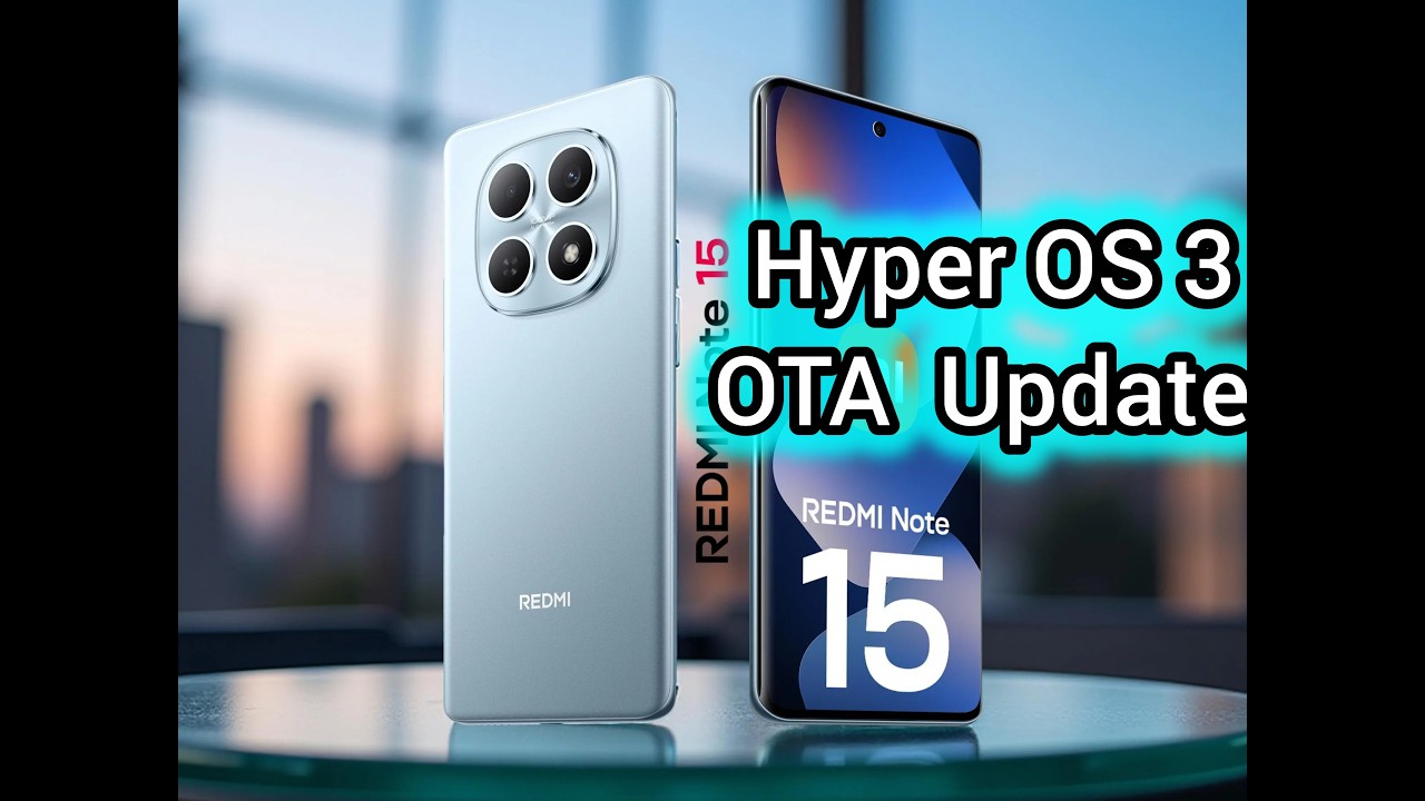 REDMI NOTE 15 4G ПОЛУЧАЕТ НОВУЮ HYPER OS 3! ОНА ПРЕКРАСНА!