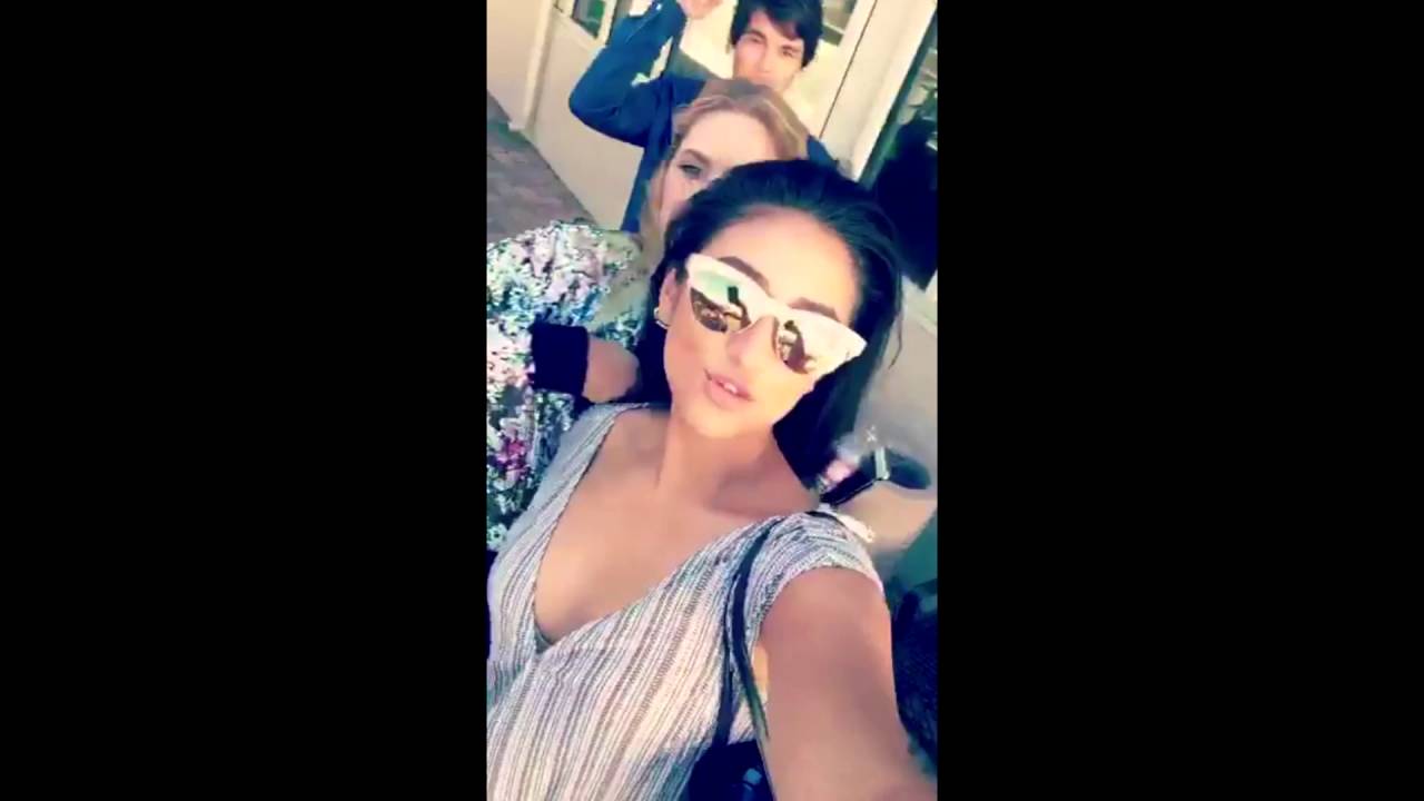 Tyler Blackburn and Ashley Benson On Snapchat (Tyshley behing the scenes season 7) part 5