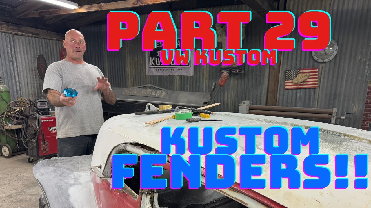 Part 29! 1968 Kustom VW Full Custom Ian Fuses And Fabs Two Different Eras Of Fender Styles