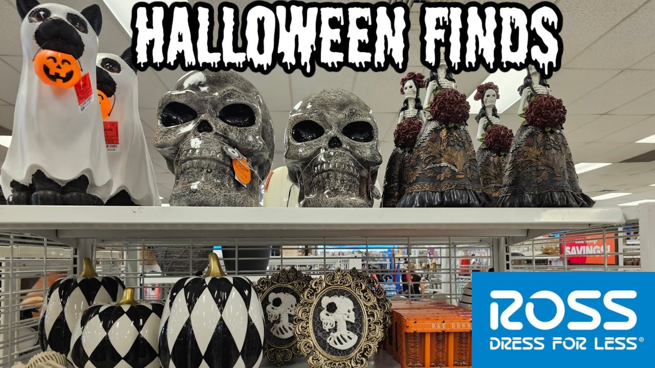 ROSS DRESS FOR LESS HALLOWEEN DECORATION SHOP WITH ME