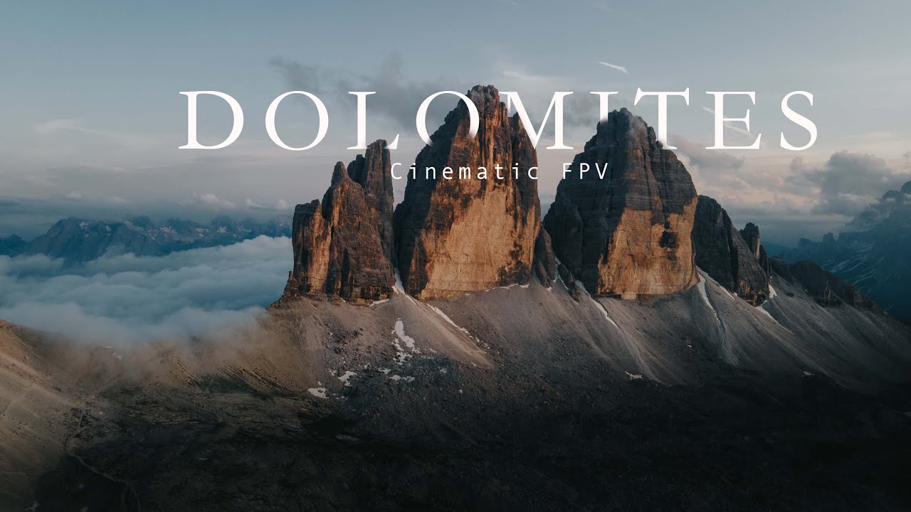 Exploring the Dolomites l Award winning Cinematic FPV video