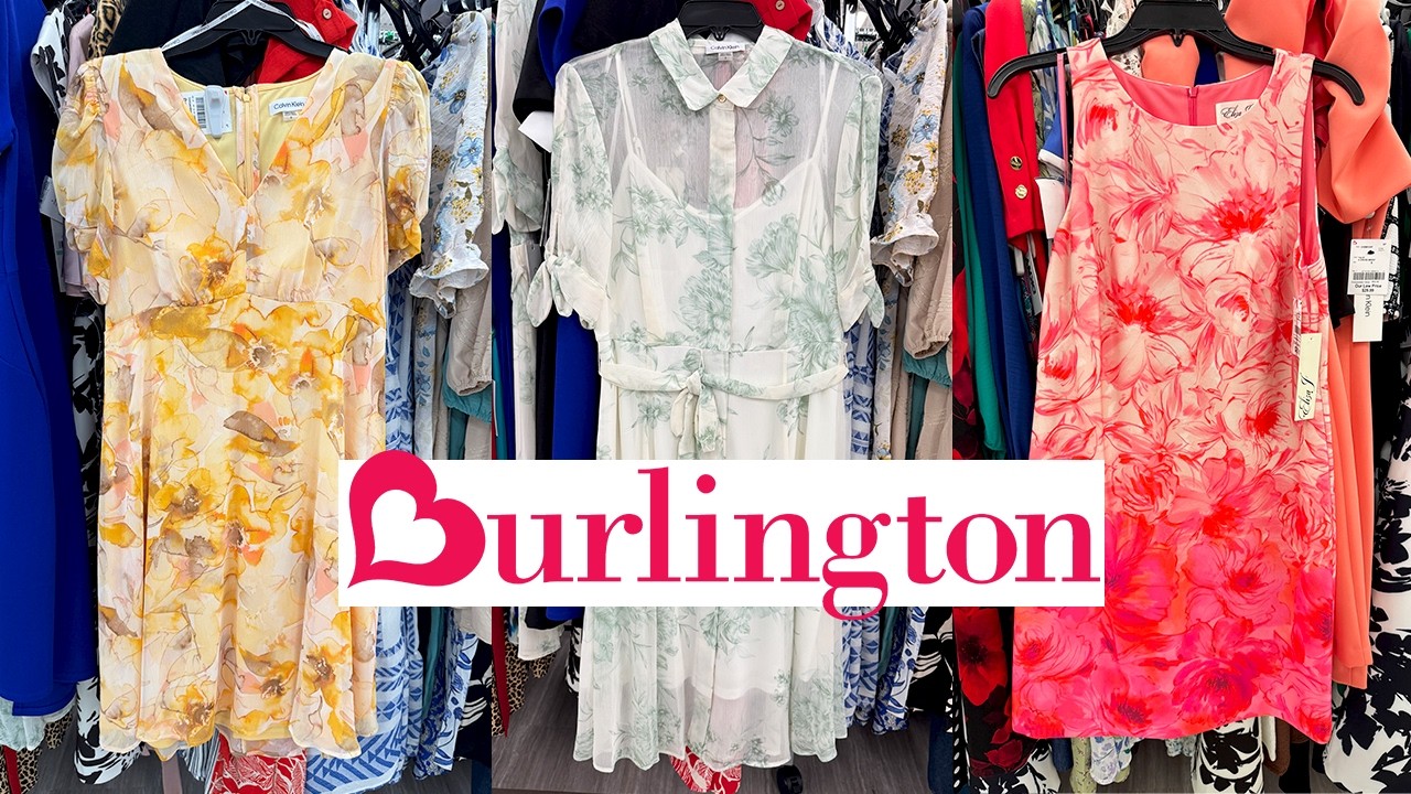 ❤️ BURLINGTON NEW SPRING 2025 DRESSES 🌷 FEMININE DESIGNER FINDS & BEST DEALS!