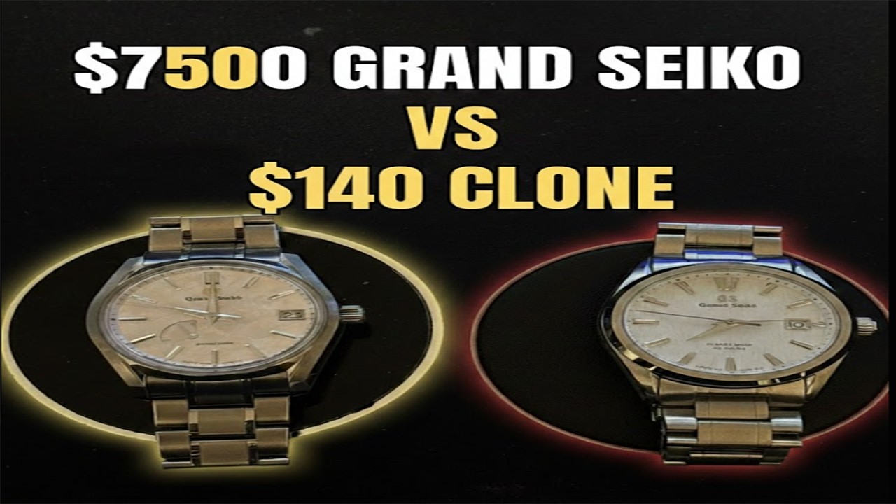 $7500 Grand Seiko vs $140 Clone