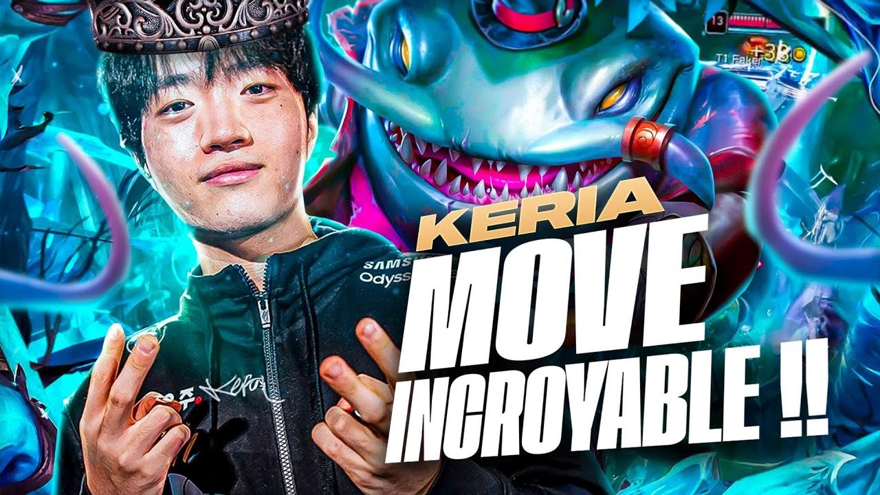 T1 KERIA FAIT UN MOVE 200 IQ INCROYABLE! (T1 vs FOX)