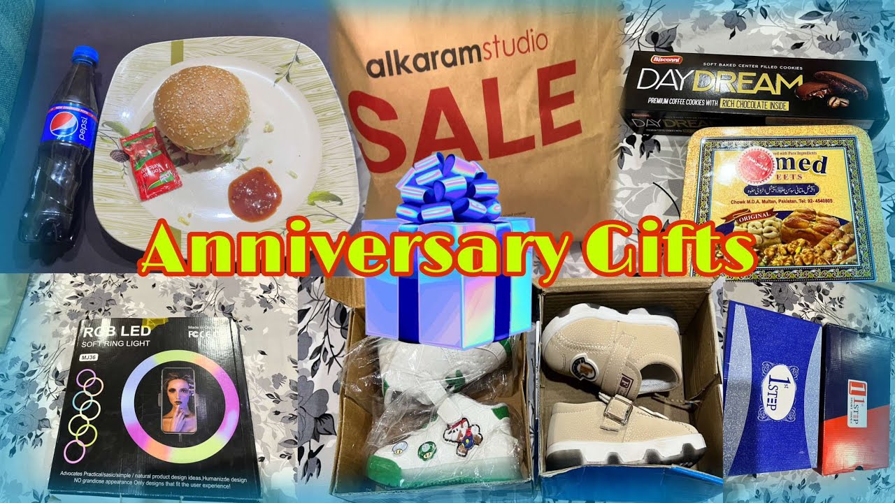 Anniversary Kai Gifts😍 || Husband ko shoes gift kiye main nai || sundusazhar