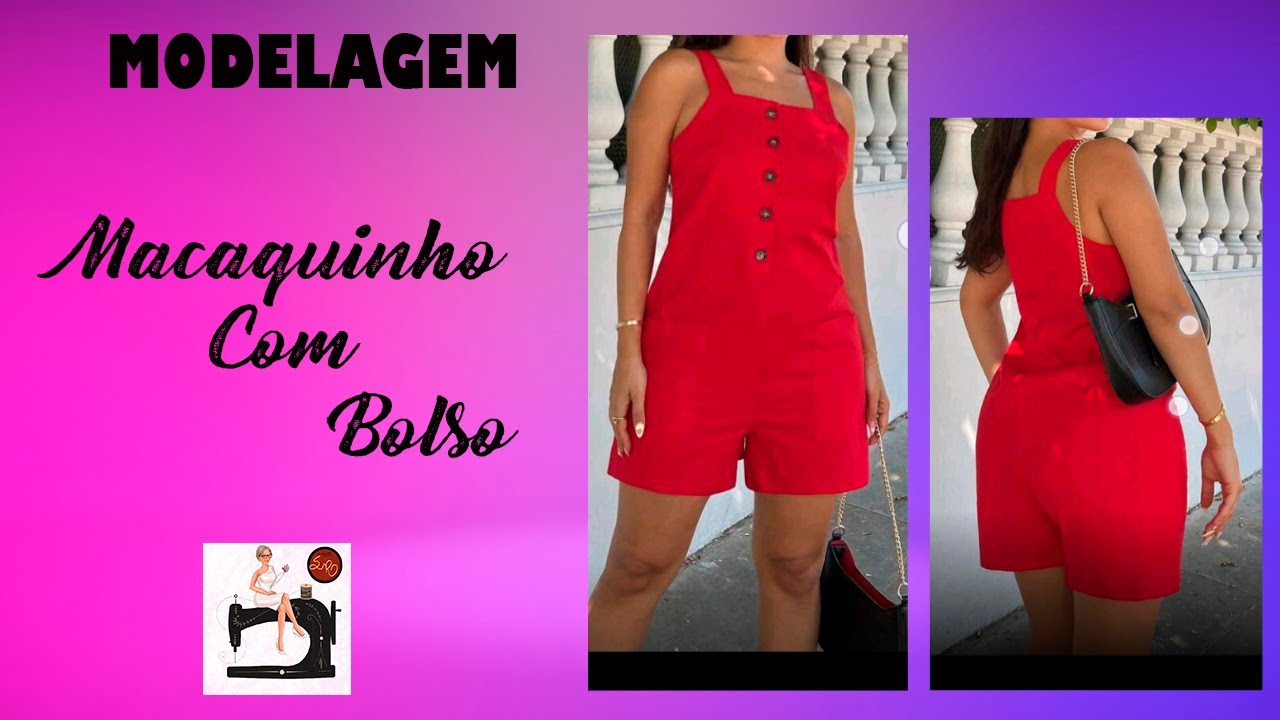 MACAQUINHO COM BOLSO (MODELAGEM)