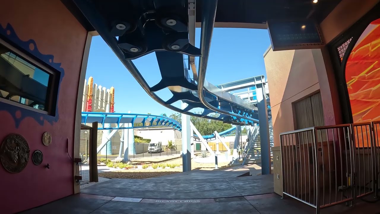 Phoenix Rising Busch Gardens Tampa Bay Front Row POV 11/30/2025