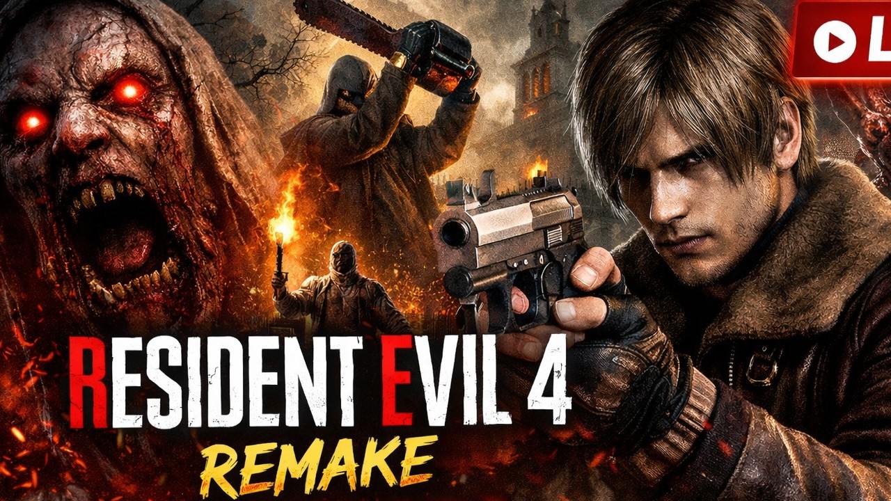 RESIDENT EVIL 4 REMAKE DESAFIO INSANO
