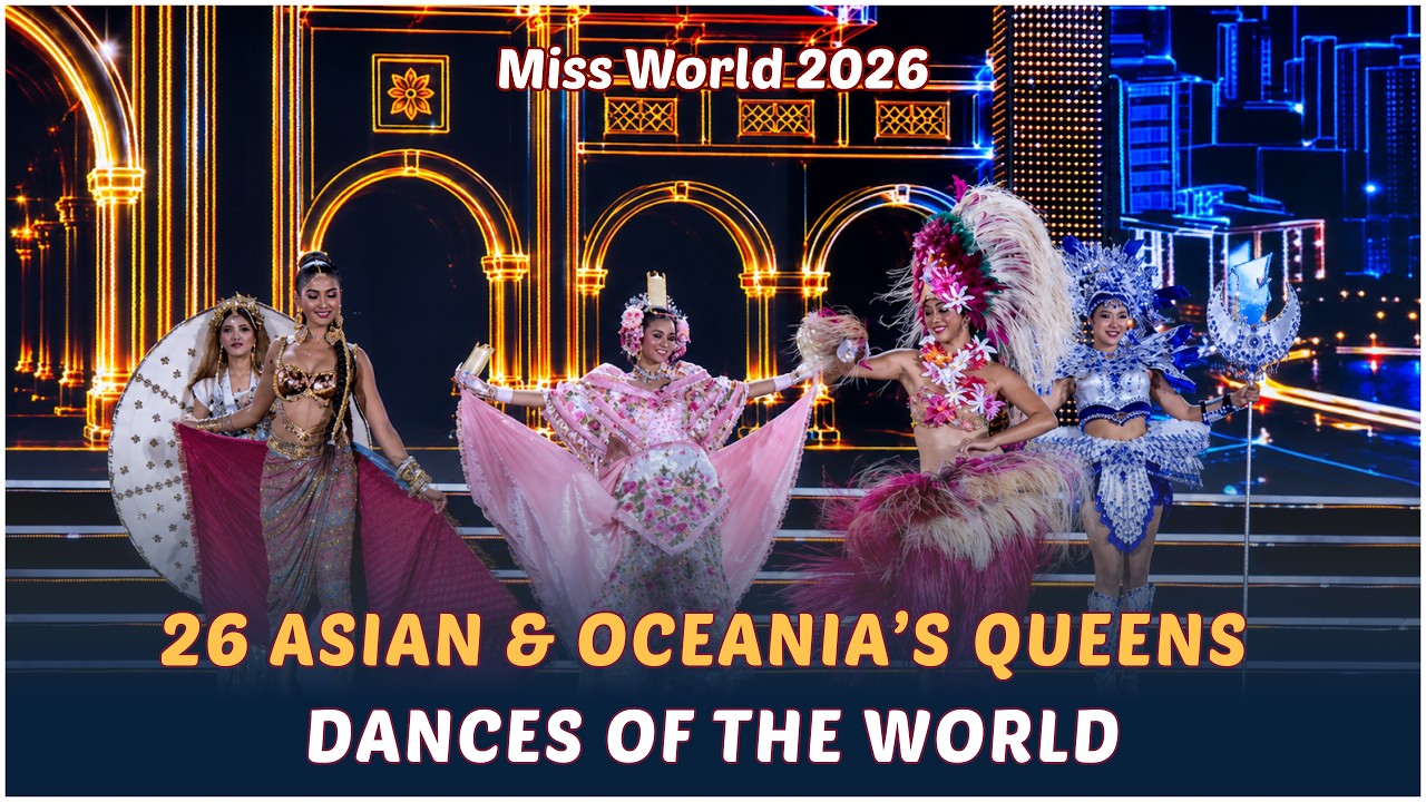 26 Asian & Oceanian Queens came to Dance 🔥 Miss World 2026