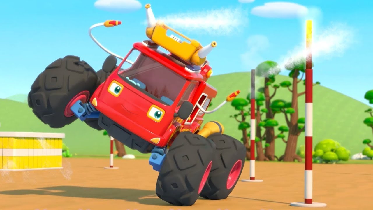 Super Carro de Bombeiro | Super Carro | Carros Para Crianças | Música Infantil | BabyBus Português