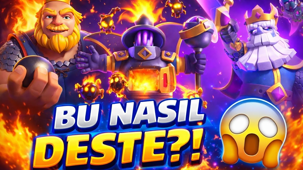 Kendi Yaptığım Garip Deste ile Gameplay! 😅 Clash Royale